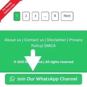 Sticky Footer WhatsApp Button Element